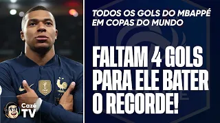 TODOS OS GOLS DO MBAPPÉ NA HISTÓRIA DAS COPAS DO MUNDO