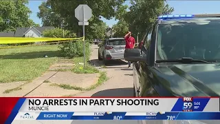 No arrests made in Muncie block party shooting