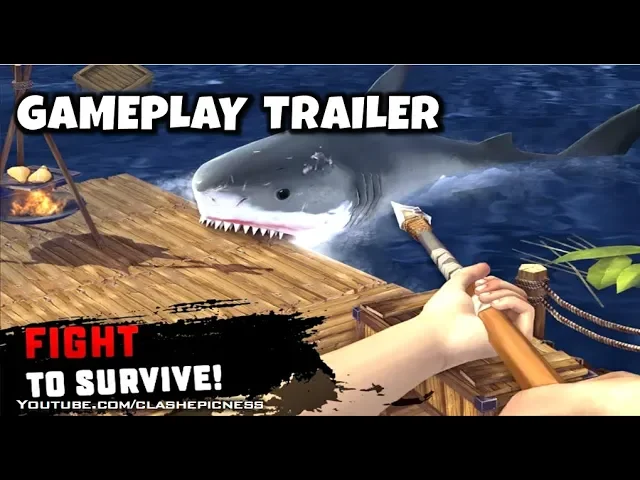 RAFT: Original Survival Game - Gameplay Trailer (iOS, Android)