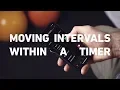 How do you move intervals within a timer in Seconds Interval Timer