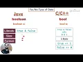 Boolean data type JAVA DSA
