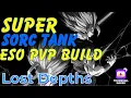 ESO STAMINA SORCERER SUPER TANK PVP BUILD