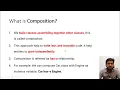 Lec11 - Composition in Object Oriented Programming Java Urdu Hindi