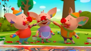 Tina & Tony - The Drawing Contest - baby cartoons