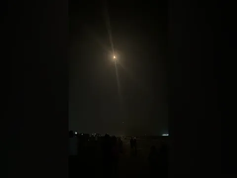 Space x launch from Florida #florida #spacex #elonmusk #rocketlaunch #cocobeach