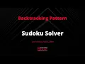 Live meetup June 4 2020 - Backtracking Pattern