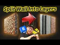 Separate Wall Layers in Revit with Revit API Python Complete Tool