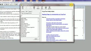 CS 1 -COMPUTER SECURITY CRYPTOOL EXPLORATION