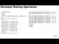 JAVASCRIPT OPERATORS - UNIT 4 LECTURE 1