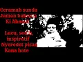 Download Lagu Ceramah Ki Ahmad part 1