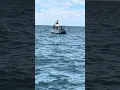 Pontoon Boat 25 Miles Out