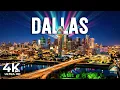 Dallas 4K Reunion Tower Deep Ellum Texas Skyline After Dark