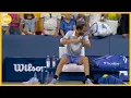 Download Lagu Daniil Medvedev smashes racket after US Open match disrupted