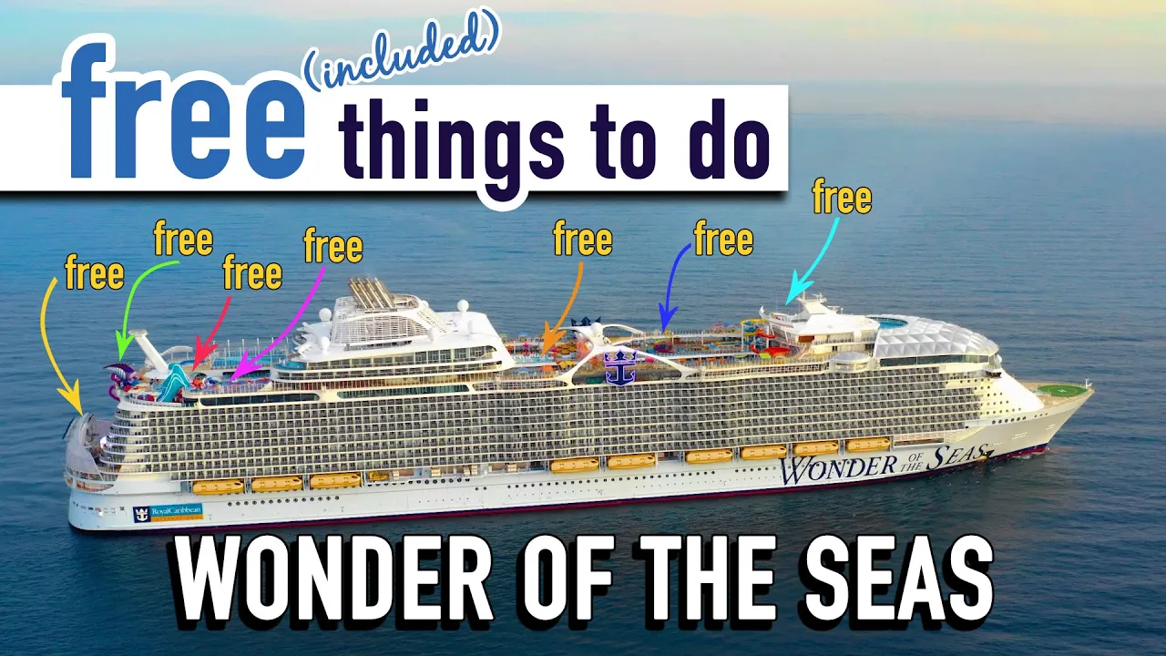 FREE on Wonder of the Seas: Things to do that won't break the bank!