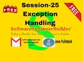 Session - 25 Java FullStack Exception Handling Handling