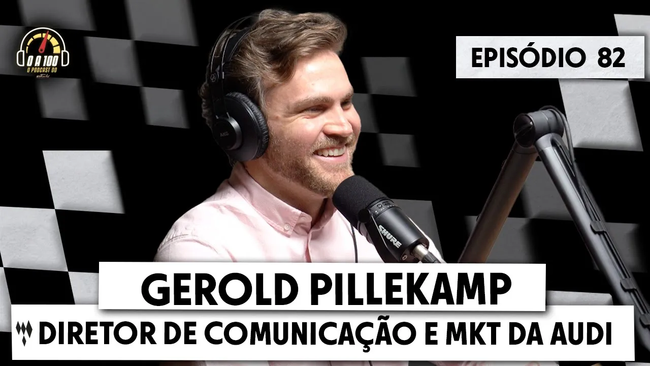 GEROLD PILLEKAMP da Audi conta a história do R8 MANUAL ESPECIAL no Brasil no 0 a 100 #82