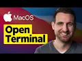 How to Open Terminal on Mac