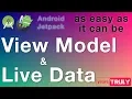 View Model Live Data Android Jetpack Android Studio 3 1 2