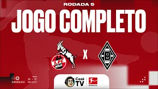JOGO COMPLETO: FC KÖLN X BORUSSIA MÖNCHENGLADBACH | BUNDESLIGA 26/27 | 5ª RODADA