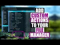 Adding Custom Actions To Your File Manager