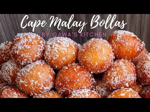 Download MP3 How to make Cape malay bollas/dropped doughnuts/no yeast/Gawa's kitchen