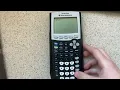 How to solve for NPV and IRR on a Ti 84