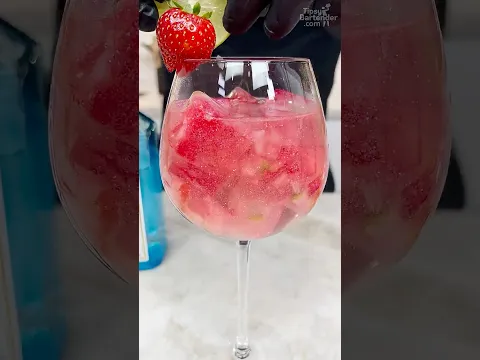 Shimmering Fruit Ice Cubes  #cocktail