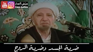الشيخ الدكتور احمد الوائلي (رحمة الله) | ضربة الجسد وضربة الروح 🤛🏻🥴🤏🏻😔