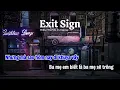 Karaoke Có Hook | EXIT SIGN | HIEUTHUHAI ft. marzuz | "Ai Cũng Phải Bắt Đầu Từ Đâu Đó" Album