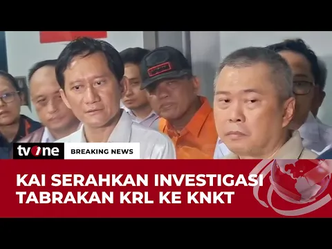 KAI Serahkan Penyelidikan Kecelakaan KA Argo Bromo dengan KRL kepada KNKT