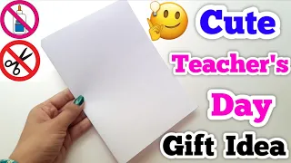 😍 Last Minute 😍 teacher day card making • how to make teacher day card • teacher day card 2026 