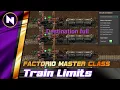 ADVANCED TRAIN SYSTEMS Deadlocks Depots Train Limits Factorio Master Class