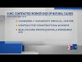 VUMC Contracted worker died of natural causes