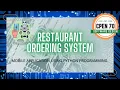 Restaurant Ordering System using Python