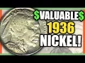 1936 BUFFALO NICKEL VALUE - RARE NICKELS WORTH MONEY TO LOOK FOR