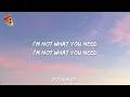 Tems - What You Need (Lyrics)