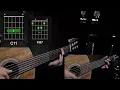 小夜子 (Sayoko/Evening Child) acoustic ver. - Interlude 2 Guitar Tutorial (chord revision)
