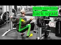 Smith Machine Hack Squat
