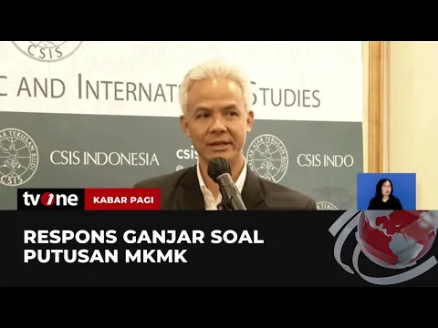 Soal Putusan MKMK, Ganjar: Mudah-mudahan Tidak Ada Lagi yang Salah Gunakan Alat Negara