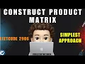 Construct Product Matrix Simplified Approach Dry Run Leetcode 2906 codestorywithMIK