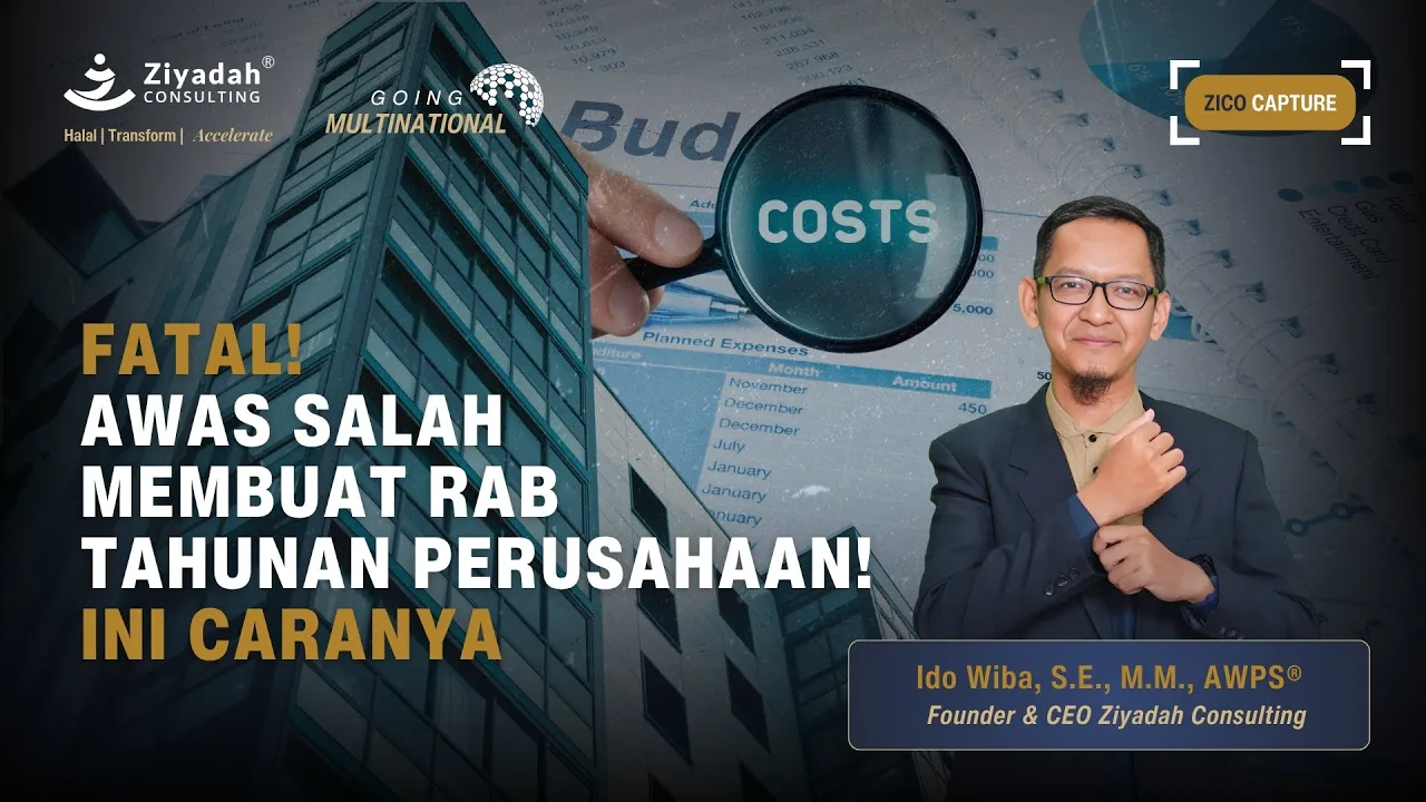 Financial Modelling - Membuat Rencana Anggaran Biaya (RAB) Tahunan Perusahaan