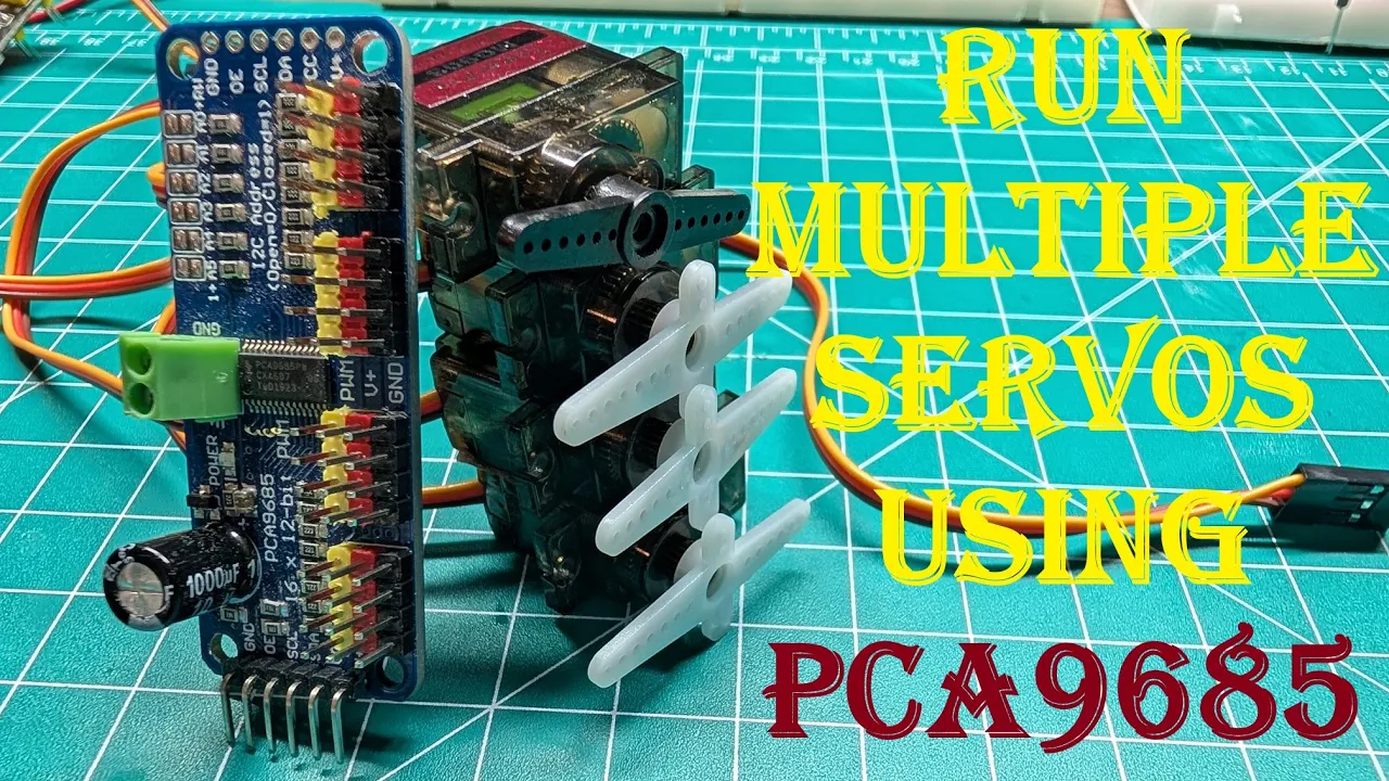 Using PCA9685 With Arduino - Simple Step By Step For Beginners