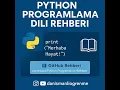 Python Programlama Rehberi - Temelden Ileriye Adim Adim Python Ogren