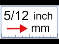 Convert Inch to Millimeters
