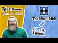 One weird clue NYT Mini and Midi Crossword June 24 2026