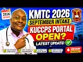 KMTC September 2026 intake - is the KUCCPS portal open