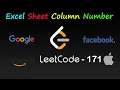 LEETCODE - 171 Excel Sheet Column Number Easy solution