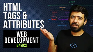 HTML Tags VS Attributes Web Development Basics Course
