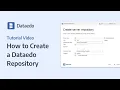 Dataedo Tutorial How To Create a Dataedo Repository