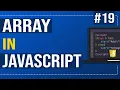Array in JavaScript What is an array How to define an array in JavaScript